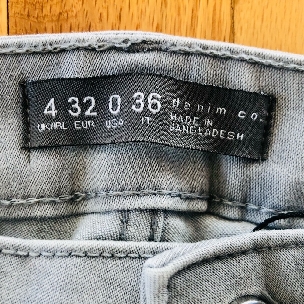 Primark Denim Co NWOT light gray skinny jeans size 0 - Picture 5 of 8